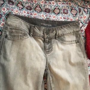 Grey jeans from Maurice’s
